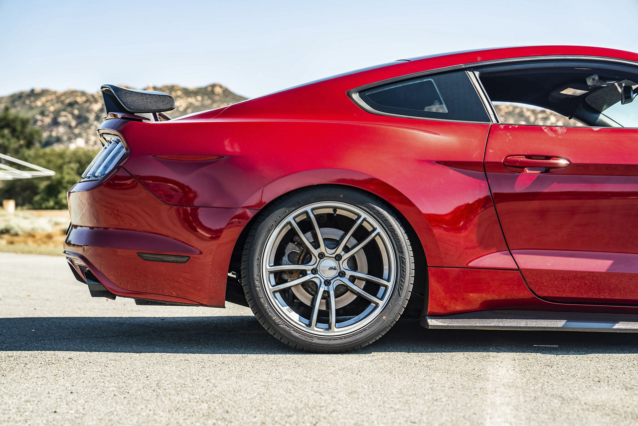 2017 Ford Mustang - American Racing MACH FIVE - Gray | American Racing